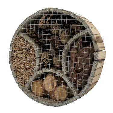 rond gevlamd insectenhotel