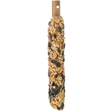 stick met zonnebloempitten voor vogels
