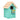 nest kast met een groen strandhuis design