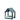 Hangende voedertafel Antraciet/wit design-0