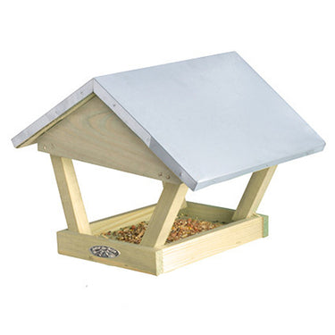 voeder huis met zinken dak