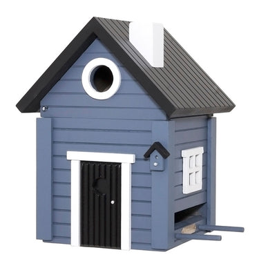 Vogel/voederhuisje - Multiholk Blått Hus-0