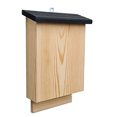 Fledermauskasten - Natur Schwarz Dach