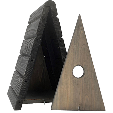 wigwam nestkast met zwart dak