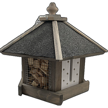 Hängendes Insektenhotel - Bitumendach