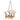 hangend voederhuis van hout met sierlijke metalen details