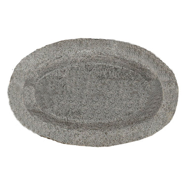 Vogeltränke Granit - Oval