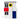 Multiholk De Stijl vogelhuis voorkant